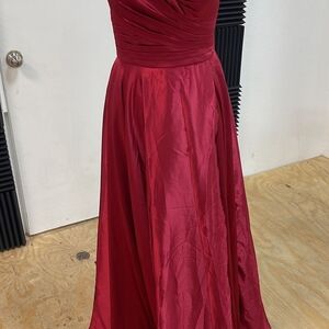 Elegant Red Evening Gown